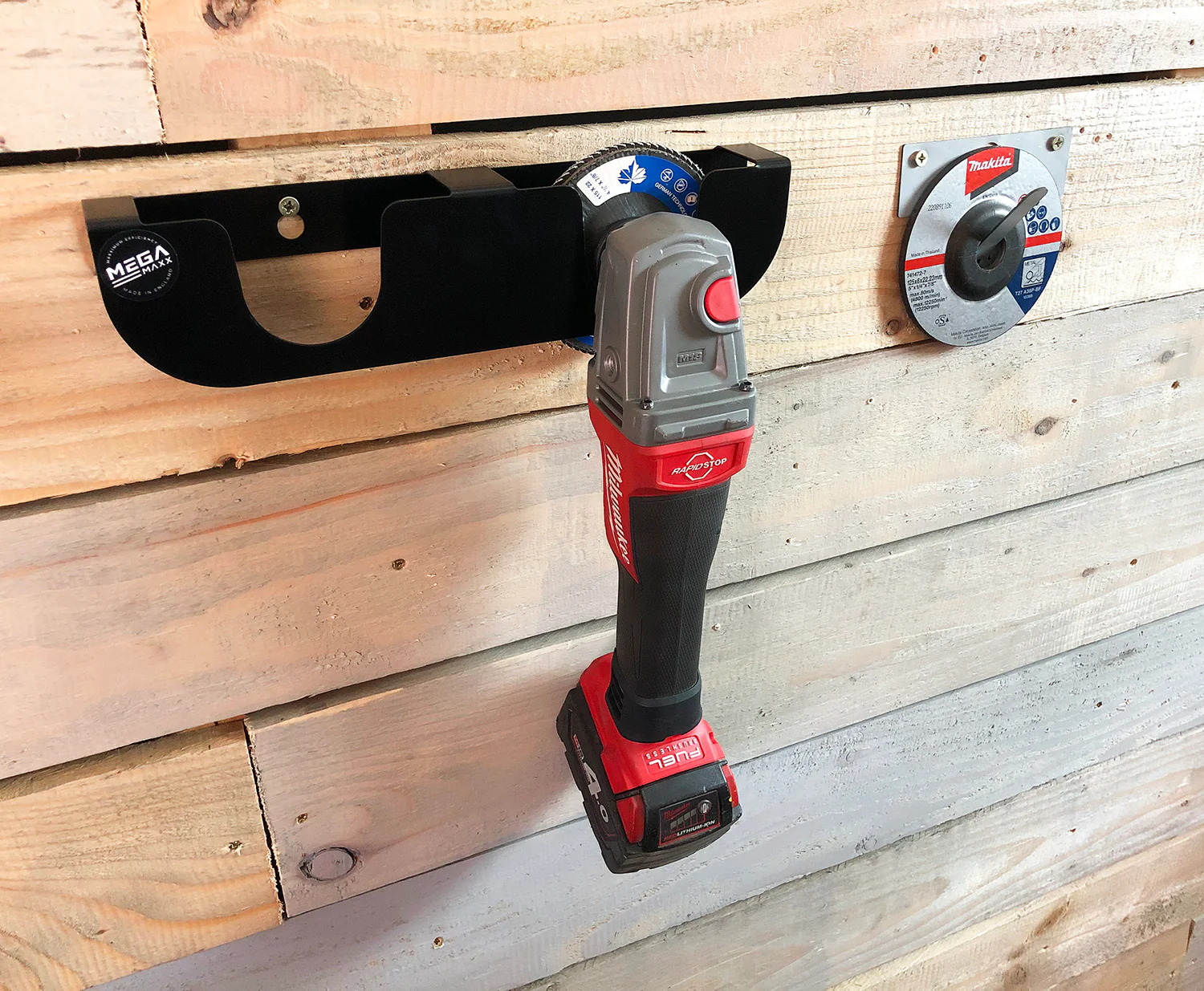 MegaMaxx UK™ Wall Mount Angle Grinder Bracket - Image 15