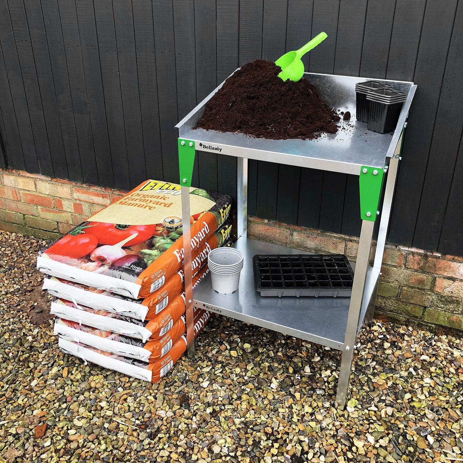 Bellamy Greenhouse Potting Bench & Table - Image 4