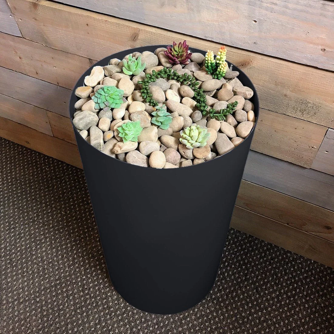 Bellamy Tall Circular Indoor Planter - Image 10