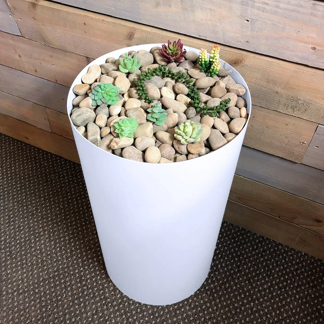 Bellamy Tall Circular Indoor Planter - Image 16