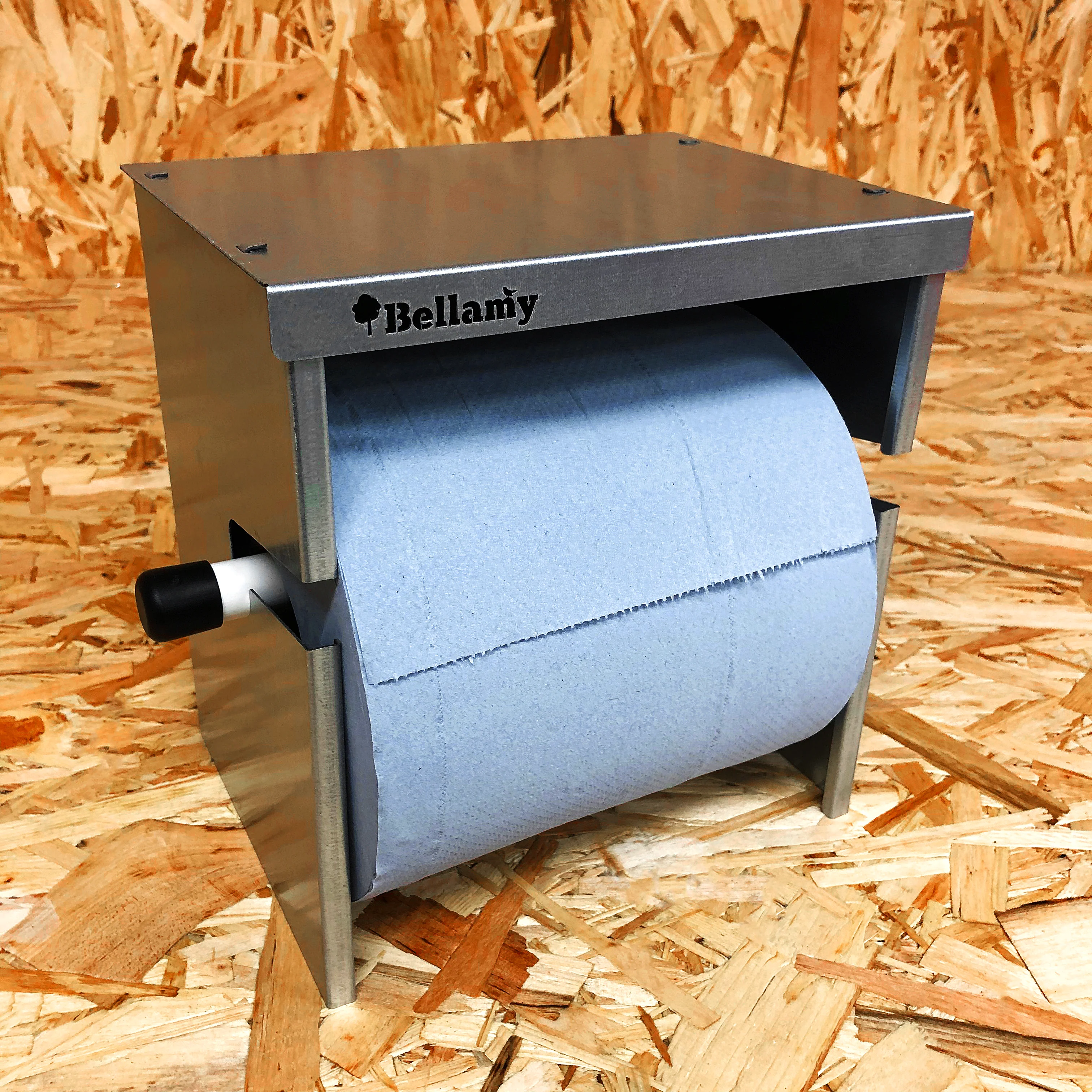 Bellamy Blue Roll Dispenser - For Greenhouses & Sheds - Image 8