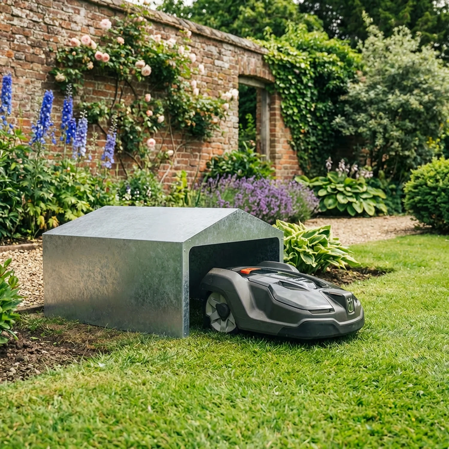 Bellamy Garden Robot Lawn Mower Garage & Shed - Image 20