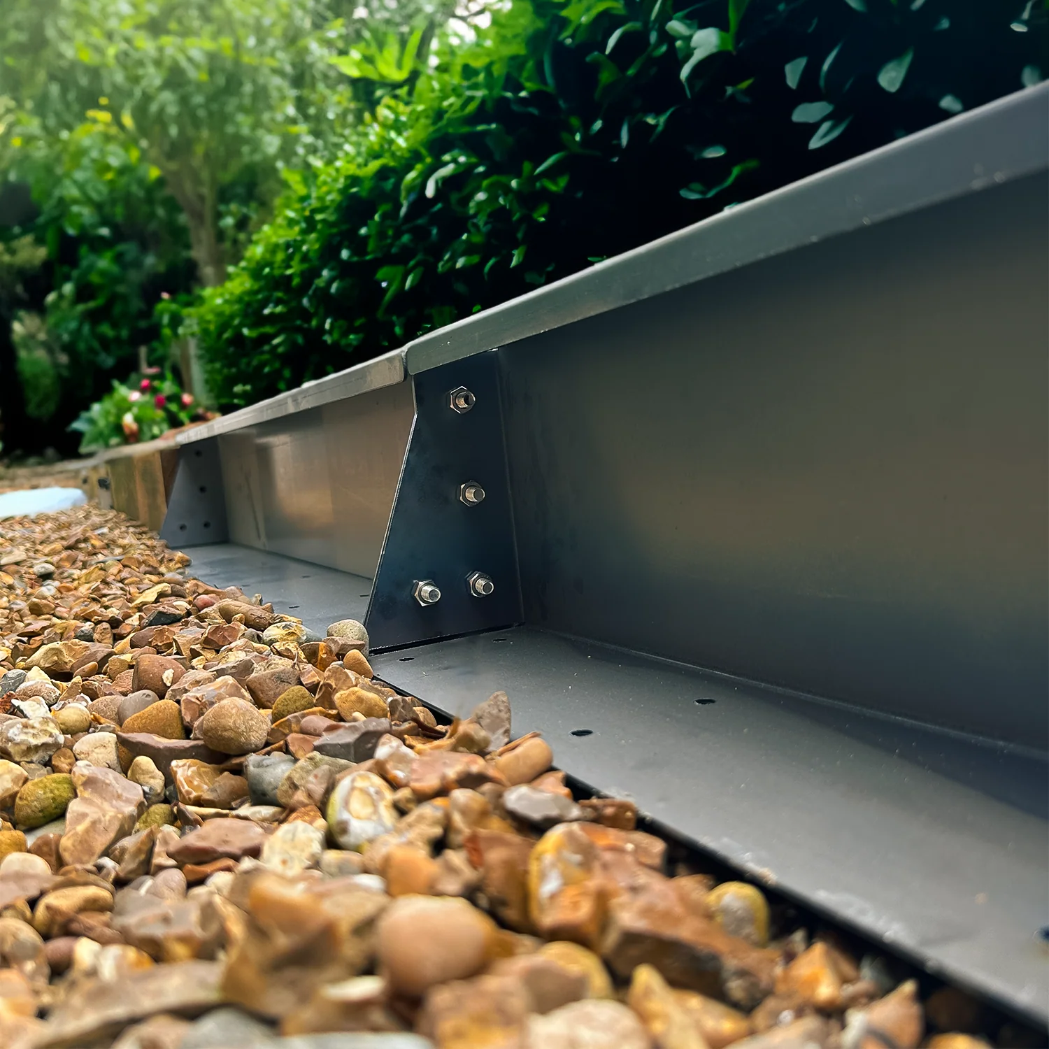 Bellamy Rustic Steel Retaining Wall Sections (2 Heights Available) - Image 10