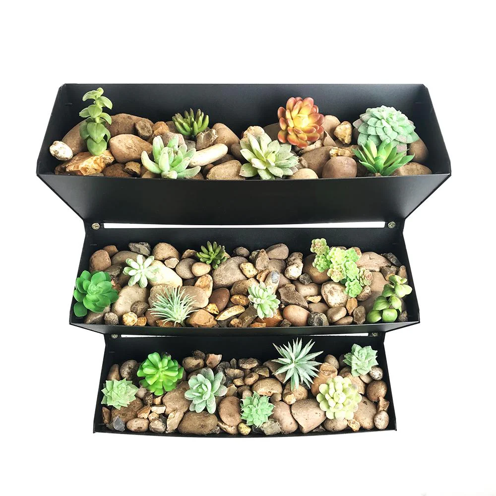 Bellamy Wall Mount Herb Garden & Tiered Planter - Image 6