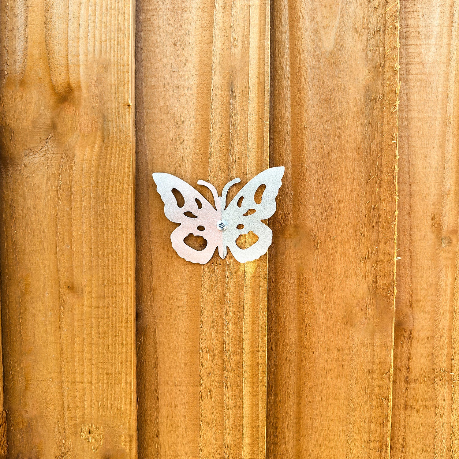Butterfly Outdoor Metal Garden Wall Art (Pack of 3) - Image 8