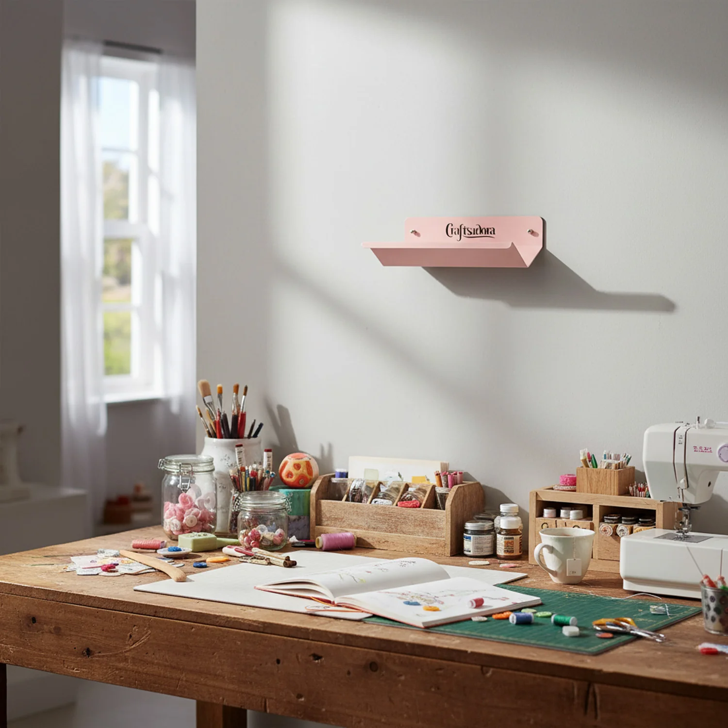 Craftsadora Wall Mount Crafting & Washi Tape Holder - Image 16