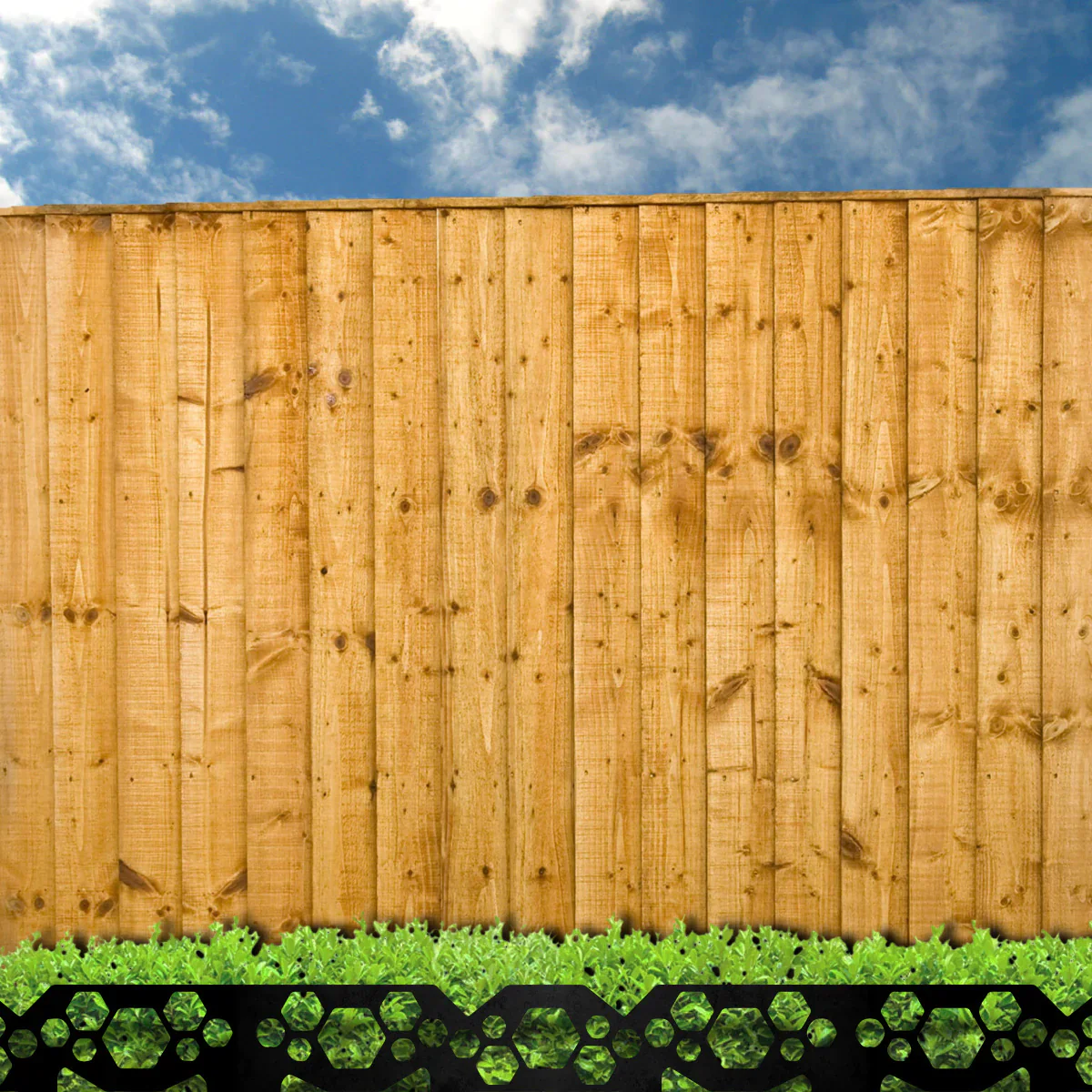 Decorative Geometric Garden Steel Picket Fence Panels - Image 5