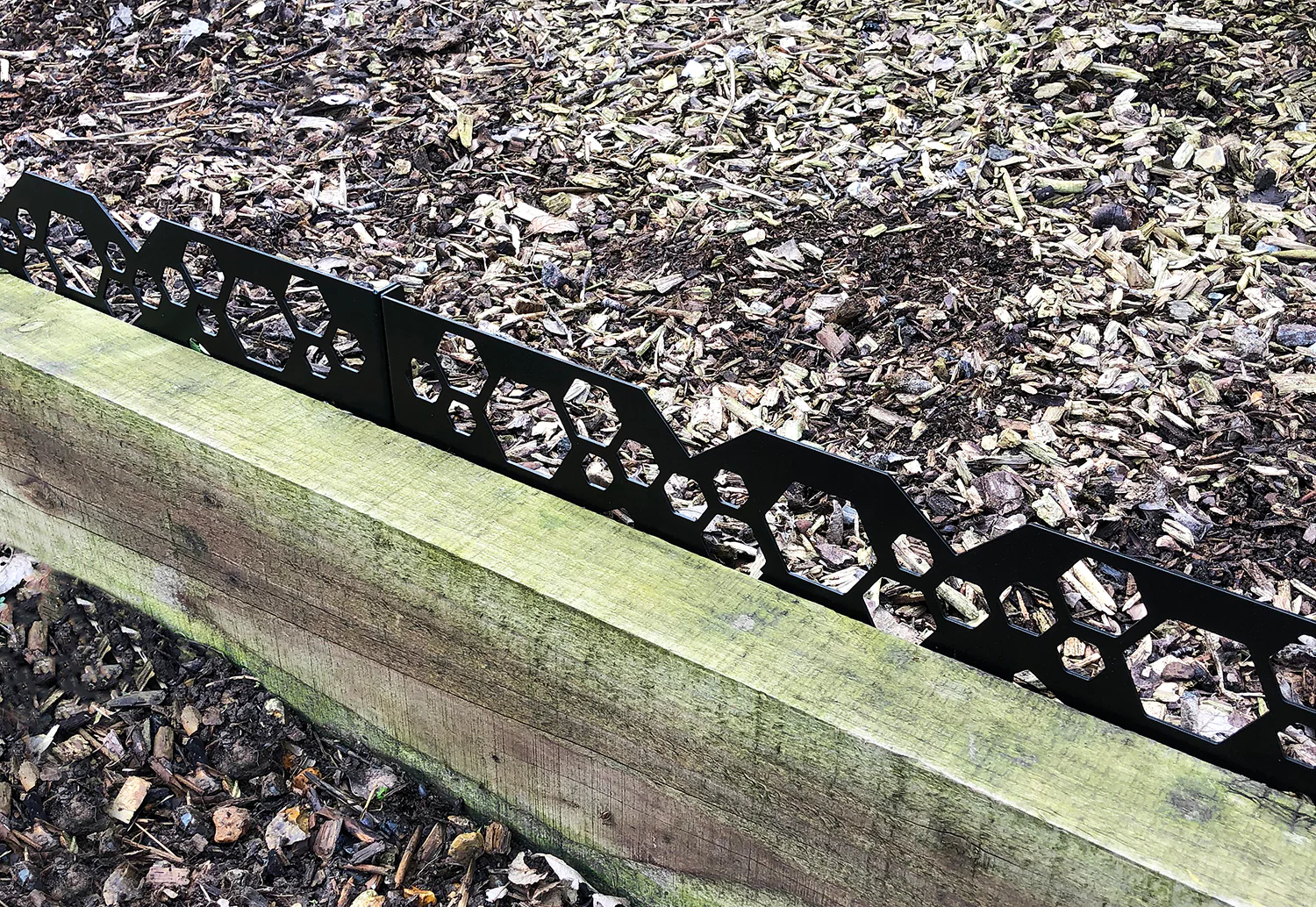 Decorative Geometric Garden Steel Picket Fence Panels - Image 6