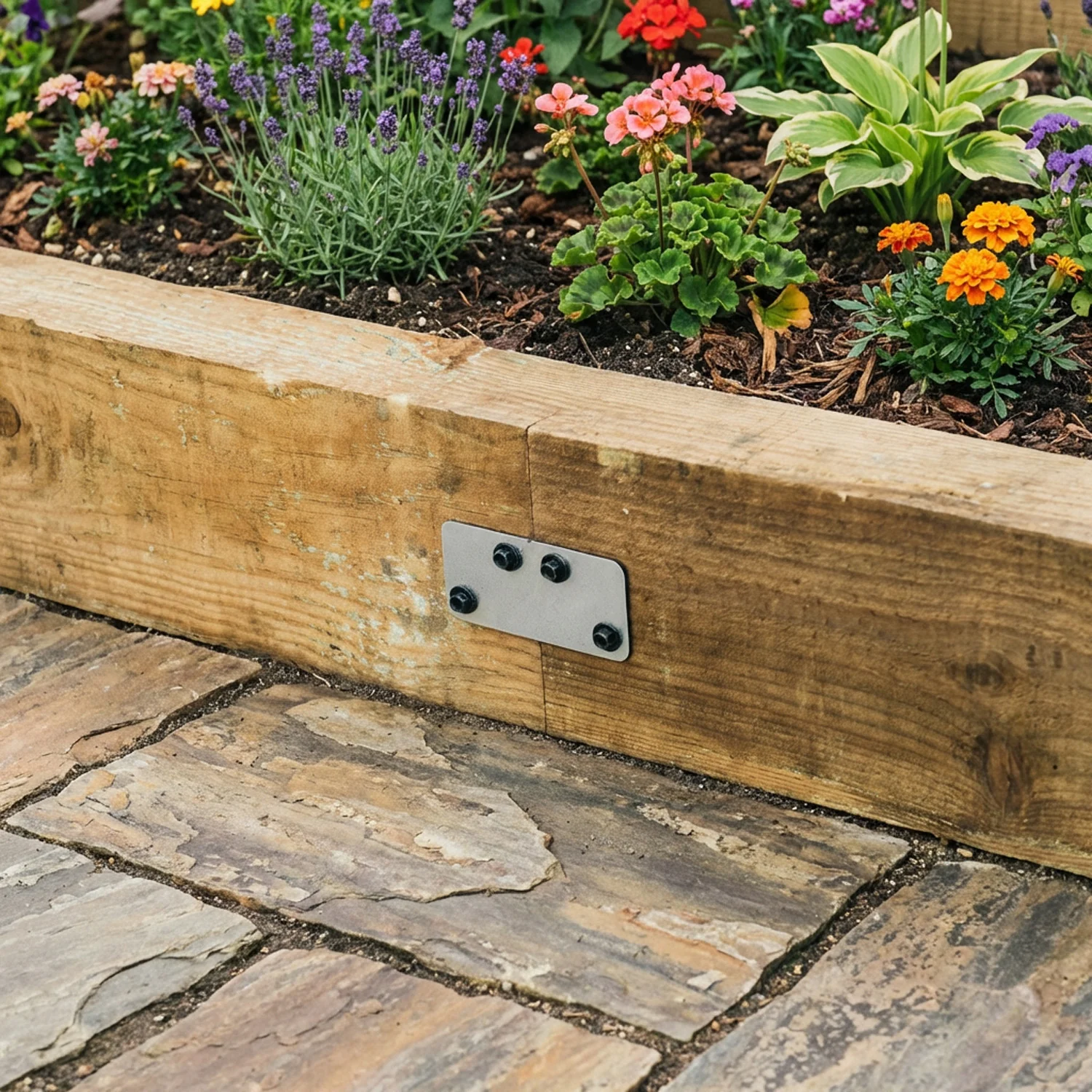 Extra-Strong Flat Galvanised Steel Bracket - Image 13