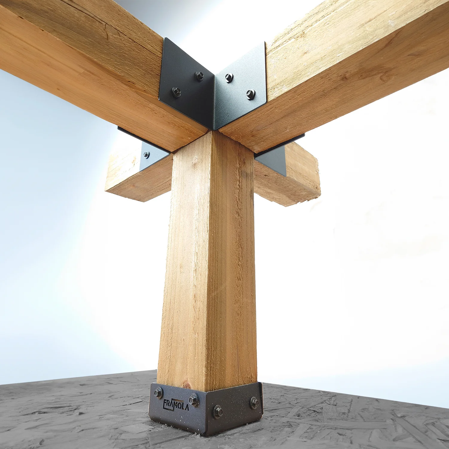 Framola™ Pergola Cross Brace X-Bracket (3 Sizes Available) - Image 5