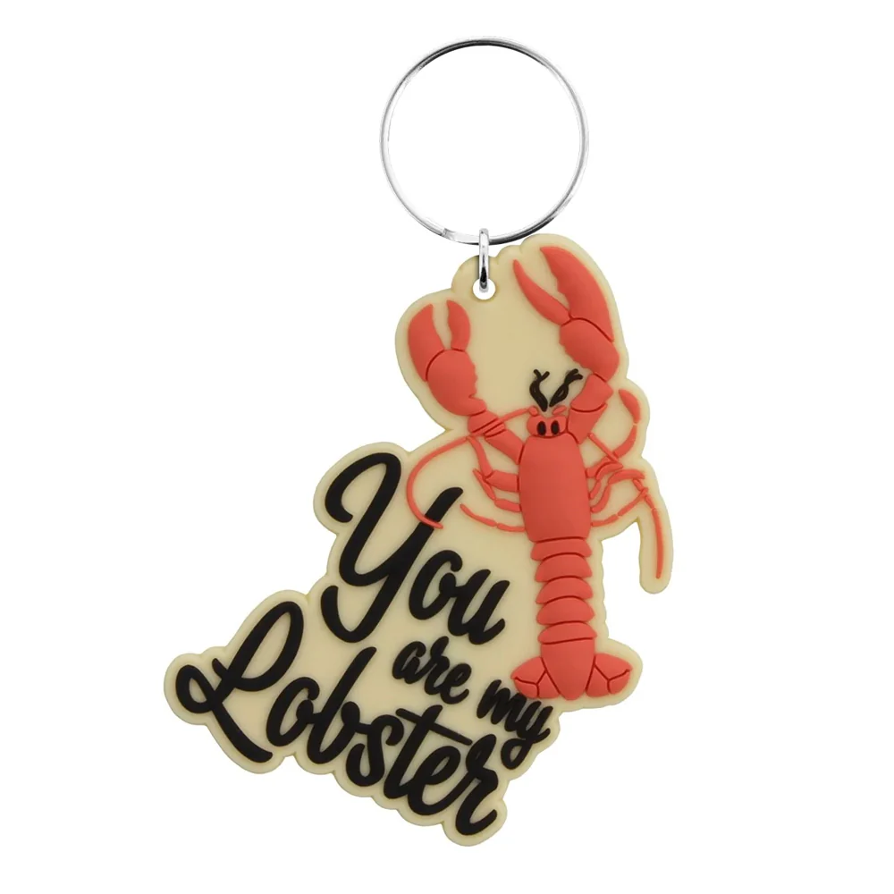 Friends "You Are My Lobster" Rubber Keyring - Image 3
