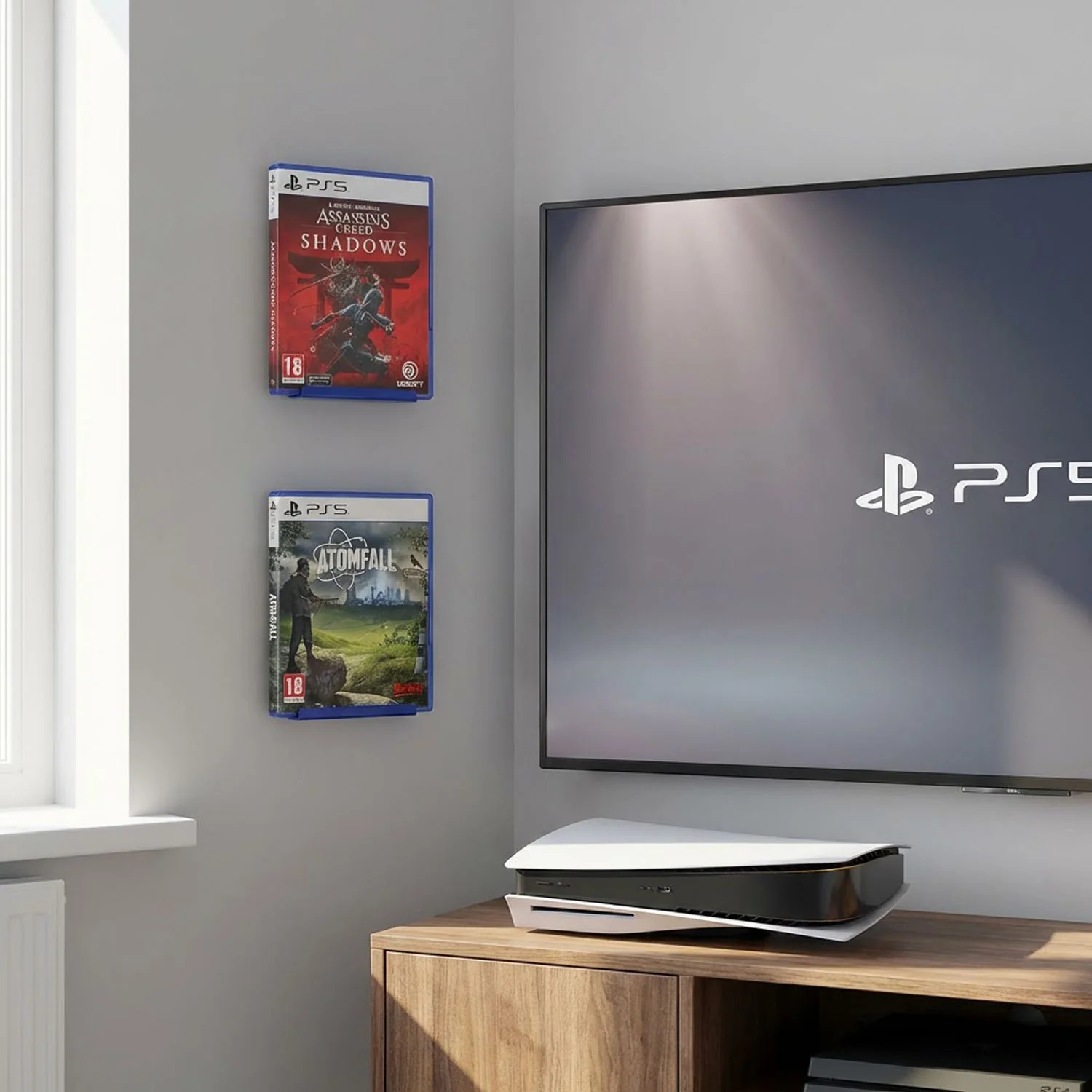 GameShieldz™ Video Game, Blu-Ray & DVD Wall Mount Display Holder - Image 3