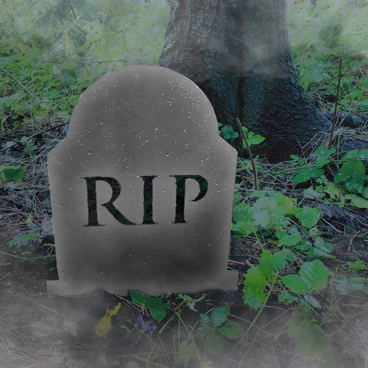 Halloween Garden Graveyard "RIP" Tombstone Decoration - Image 3