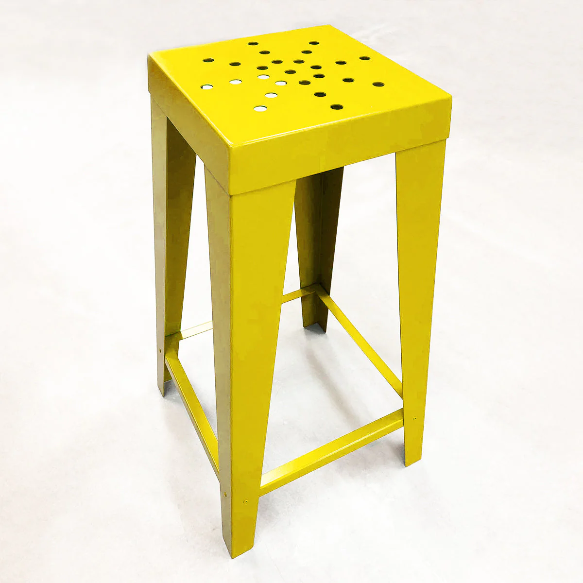 Industrial-Style Steel Modern Trendy Bar Stool - Image 15