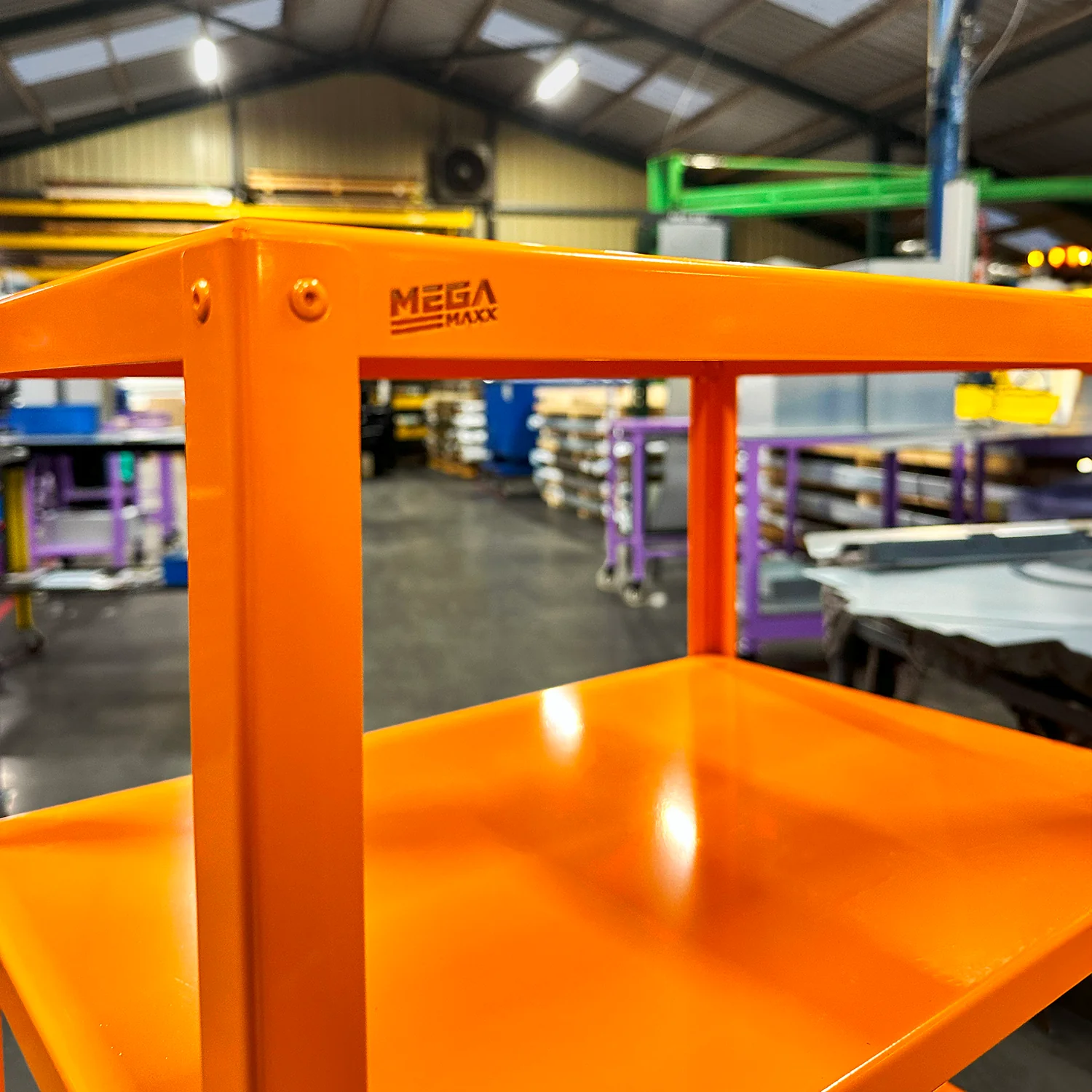 MegaMaxx PRO 5-Tier Storage Trolley & Mobile Shelving Unit - Image 12