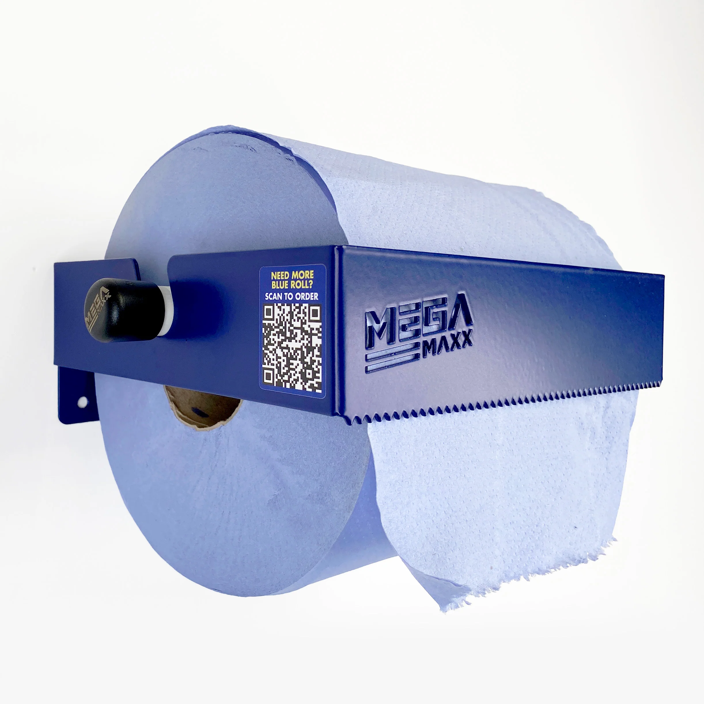 MegaMaxx UK™ Tear-Away Blue Roll Holder & Dispenser - Image 10
