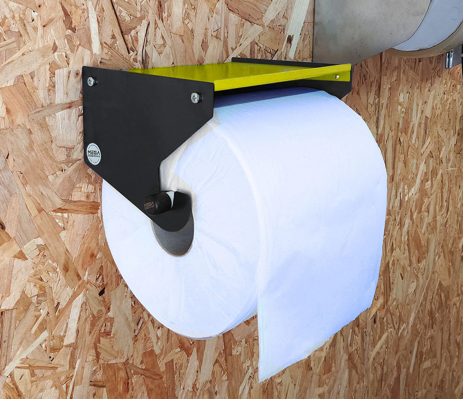 MegaMaxx UK™ Jumbo Blue Roll Holder with Shelf - Image 13