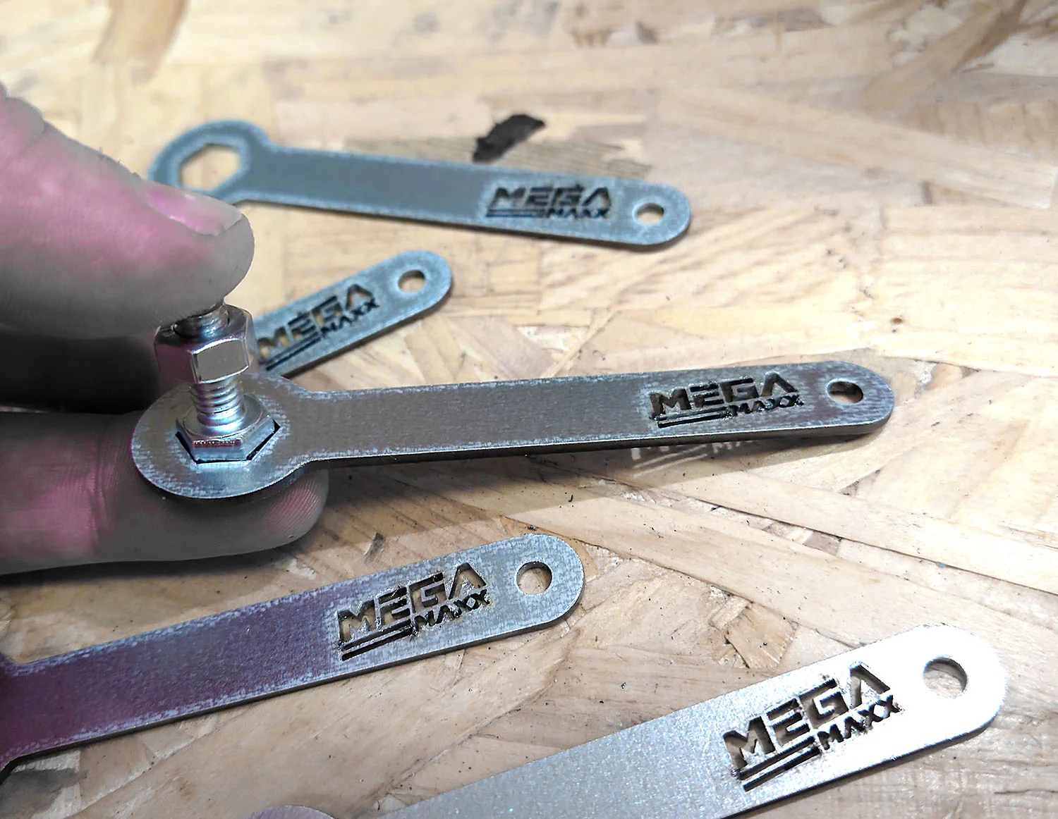 MegaMaxx UK™ M6 10mm Mini Spanners (Pack of 5) - Image 4