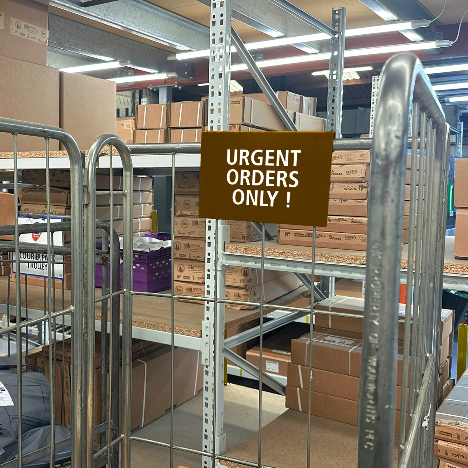 MegaMaxx UK™ Shipping & Warehouse Cage Hanging Steel Labels - Image 7