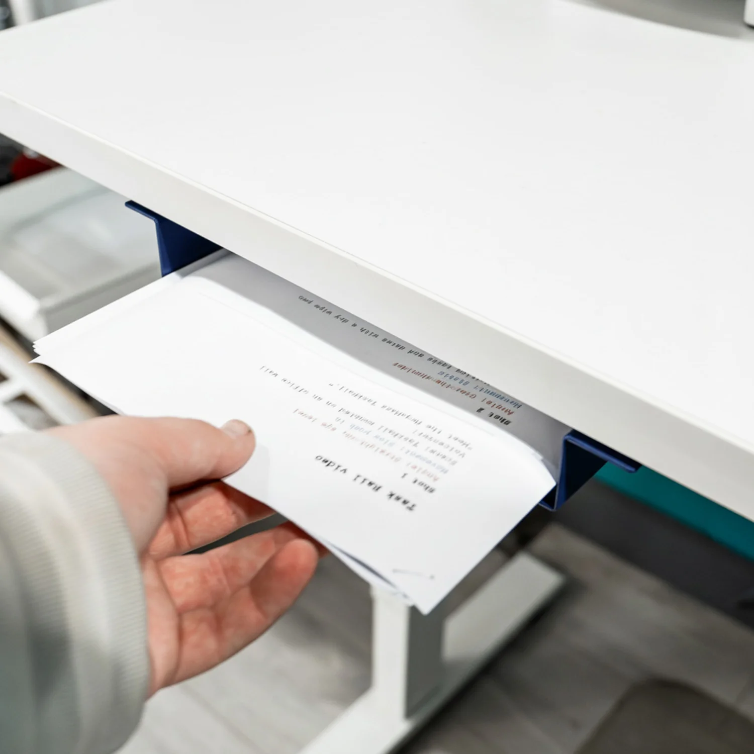 MegaMaxx UK™ Under-Desk or Wall Mount Slimline A4 Paper Holder - Image 19