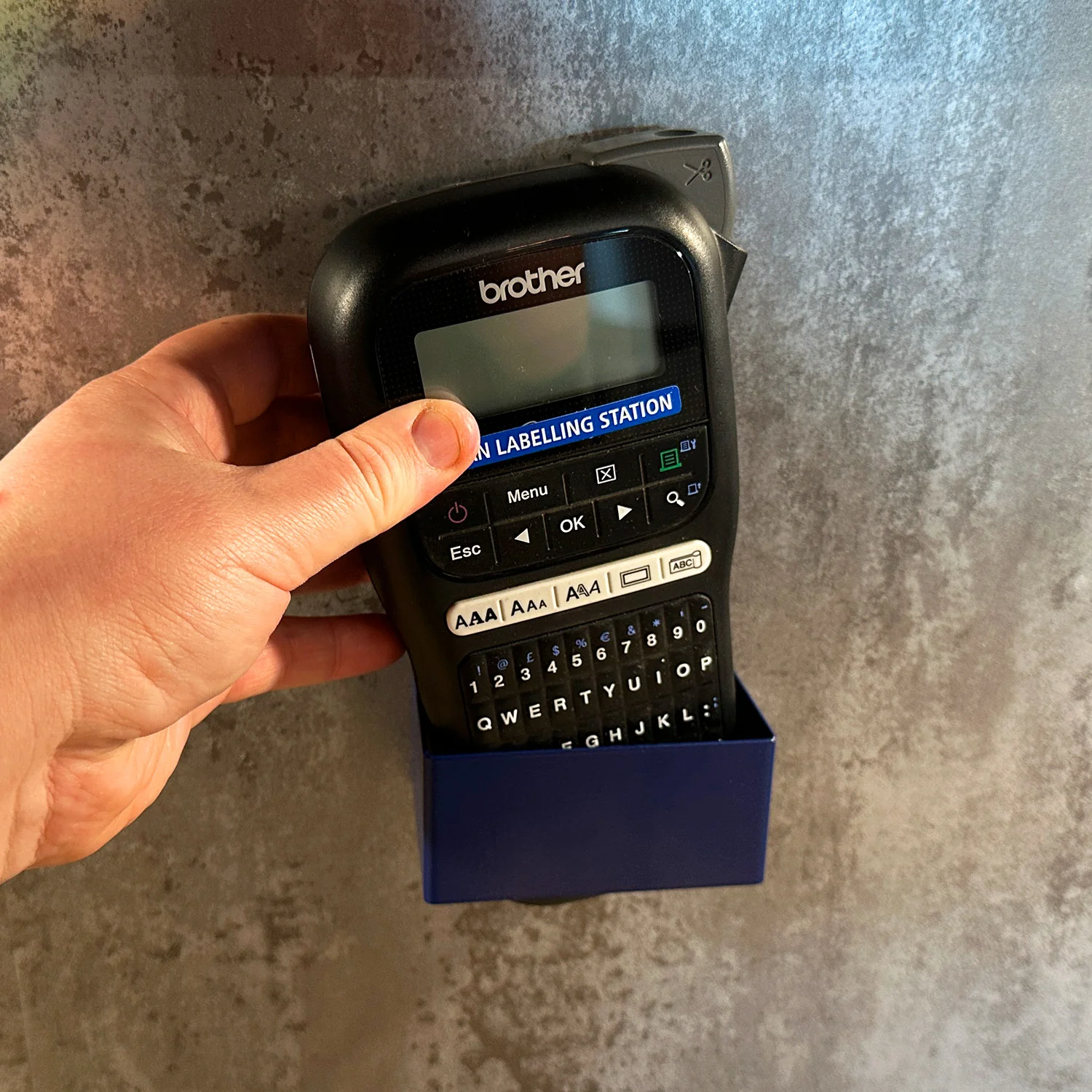 MegaMaxx UK™ Wall Mount Brother P-Touch Label Printer Holder - Image 4