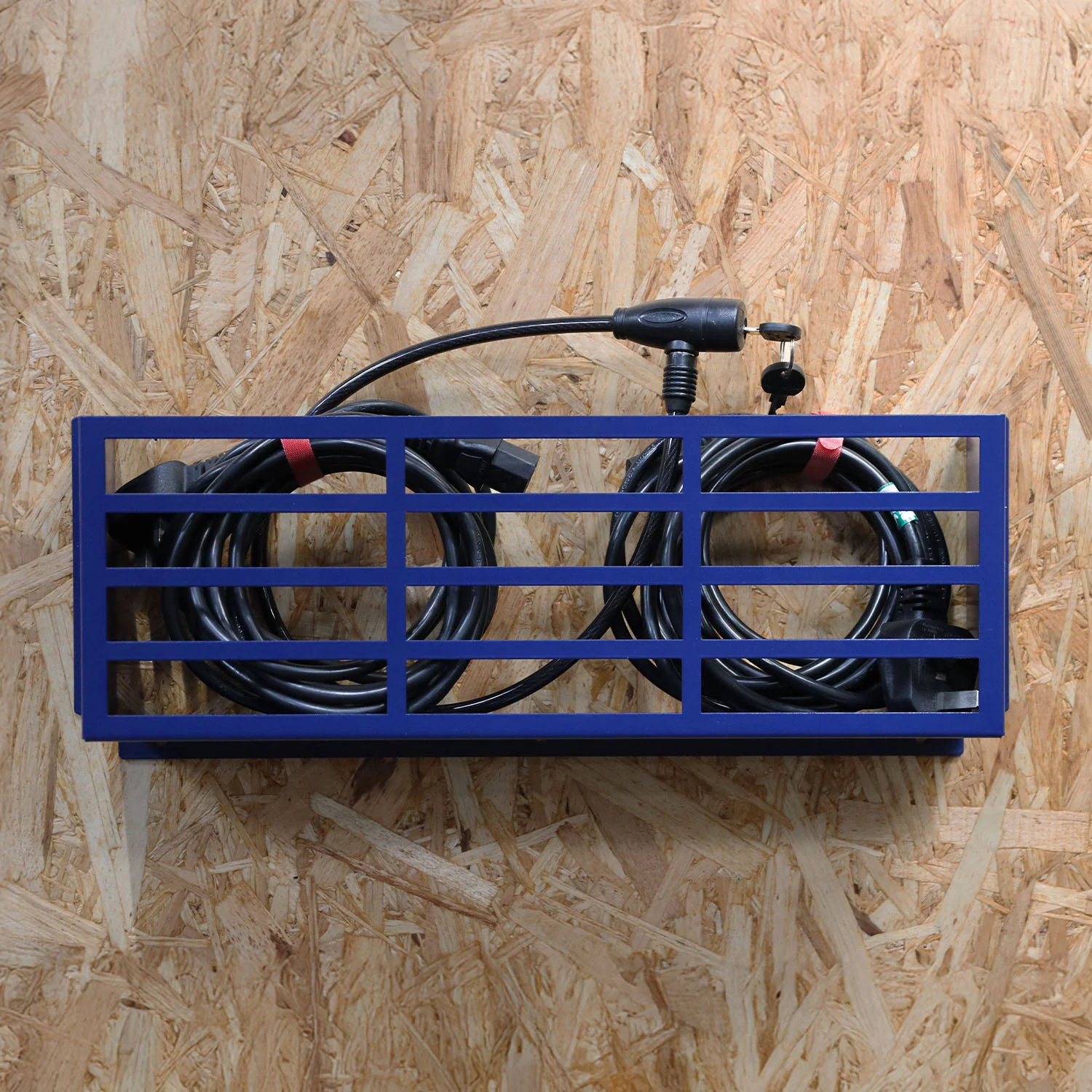 MegaMaxx UK™ Wall Mount Storage Basket for Vans, Workshops & Sheds (400mm x 100mm) - Image 6