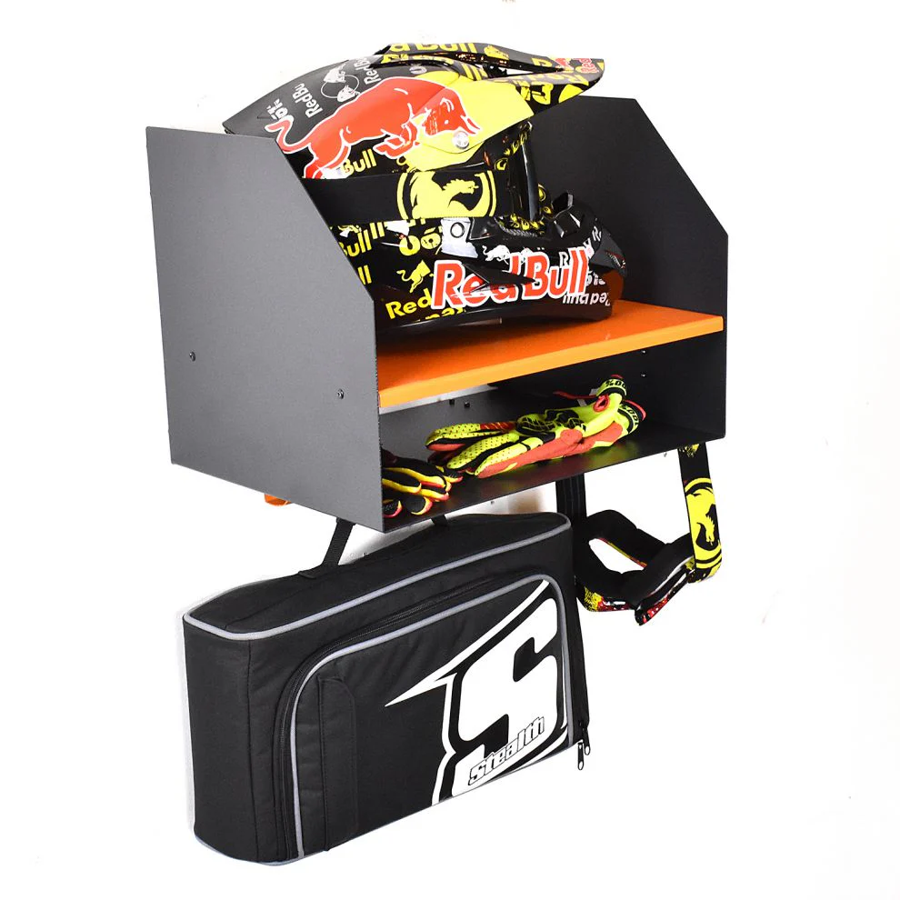 MegaMaxx UK™ Motorcycle Helmet Shelf & Storage Unit - Image 9
