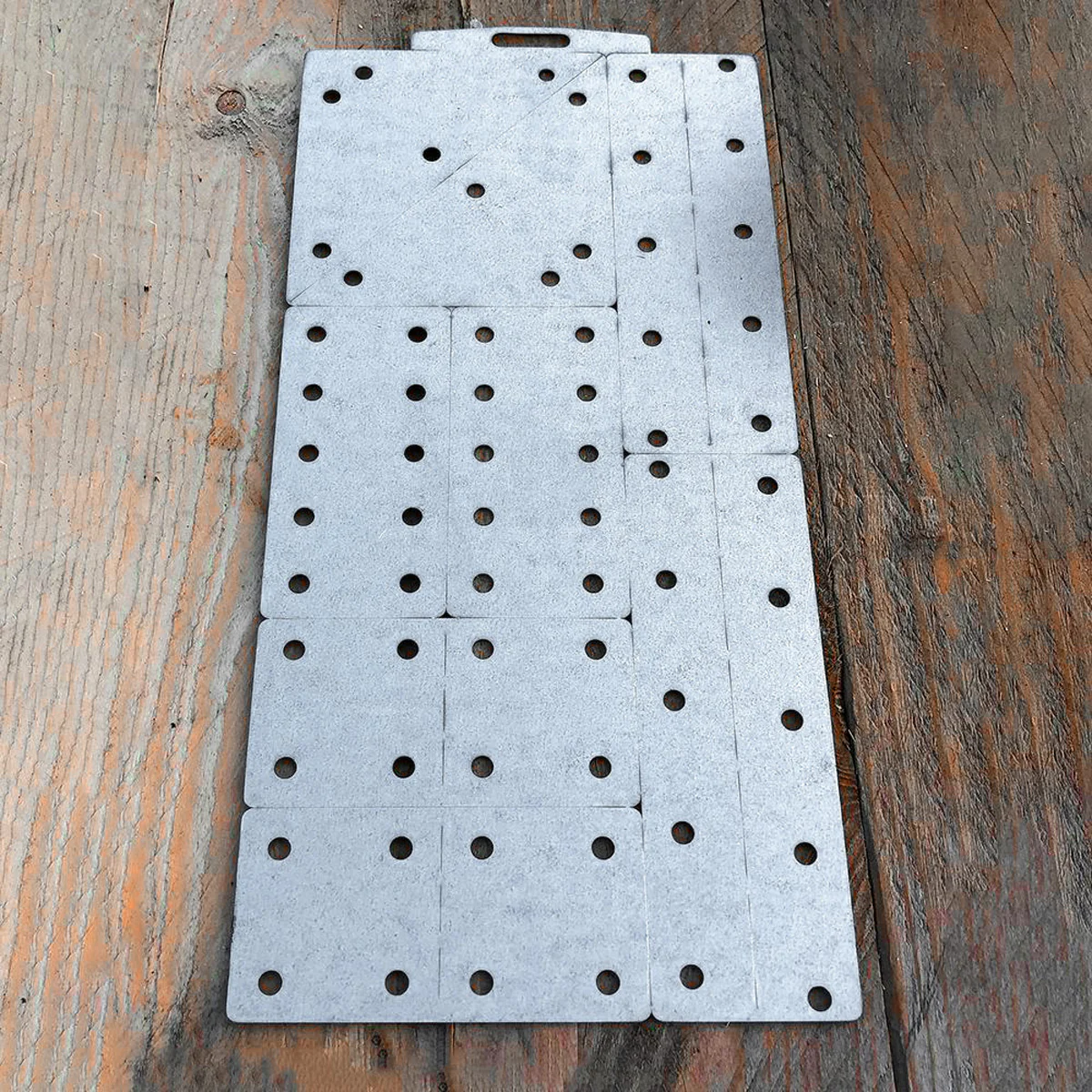 Multi-Purpose Galvanised Brackets Break-Away Bracket Sheet (10 Brackets) - Image 4