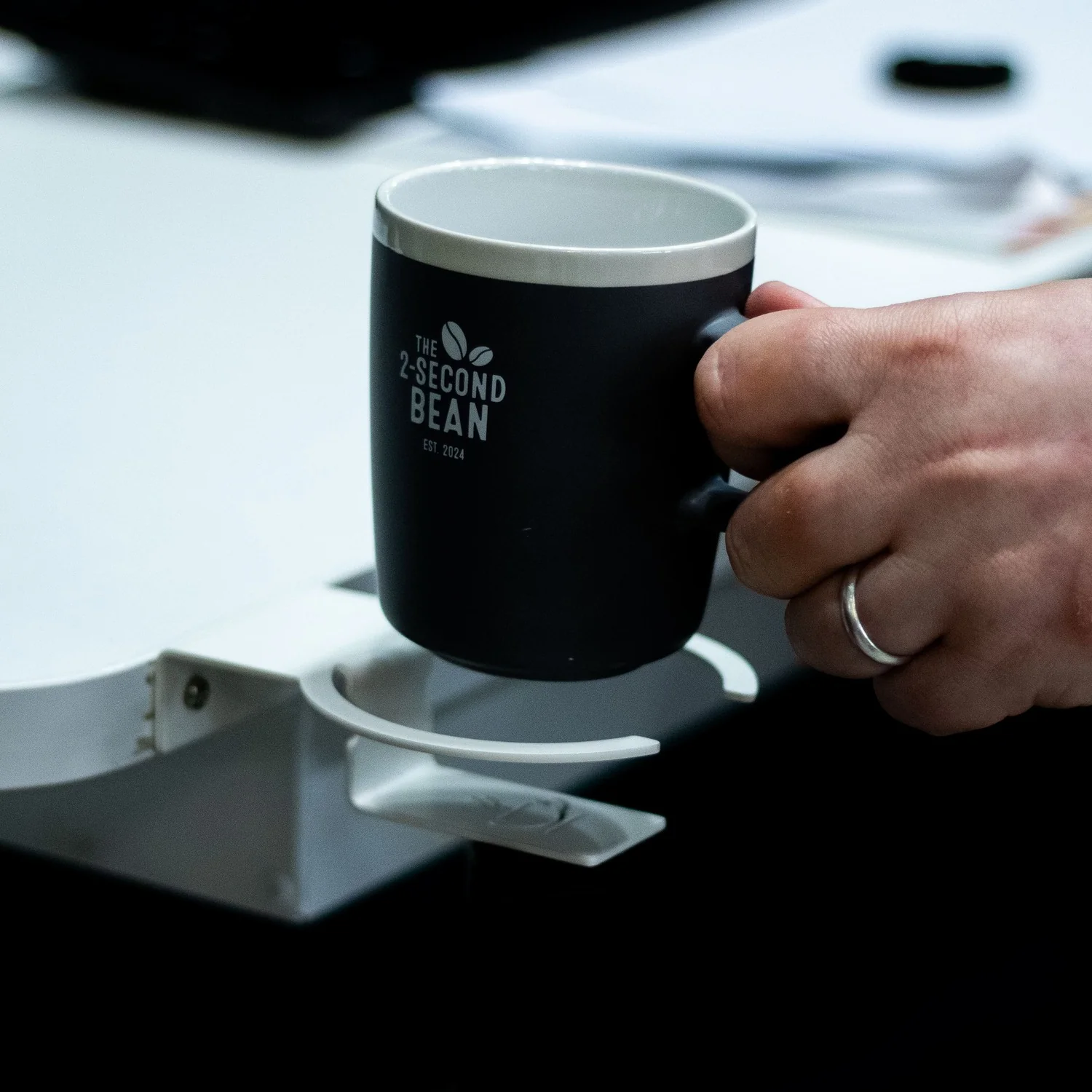 Okunaii™ Desk Mount Coffee & Tea Mug Holder - Image 12