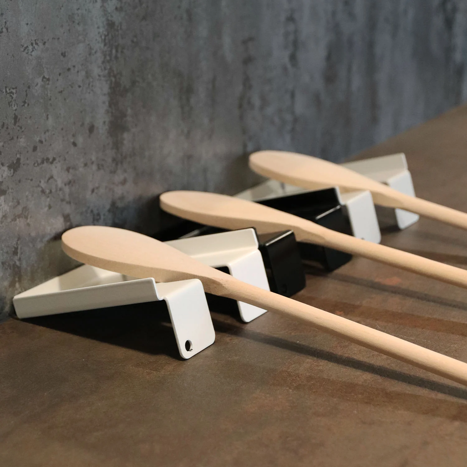 Okunaii™ Kitchen Worktop Steel Spoon Rest - Image 6