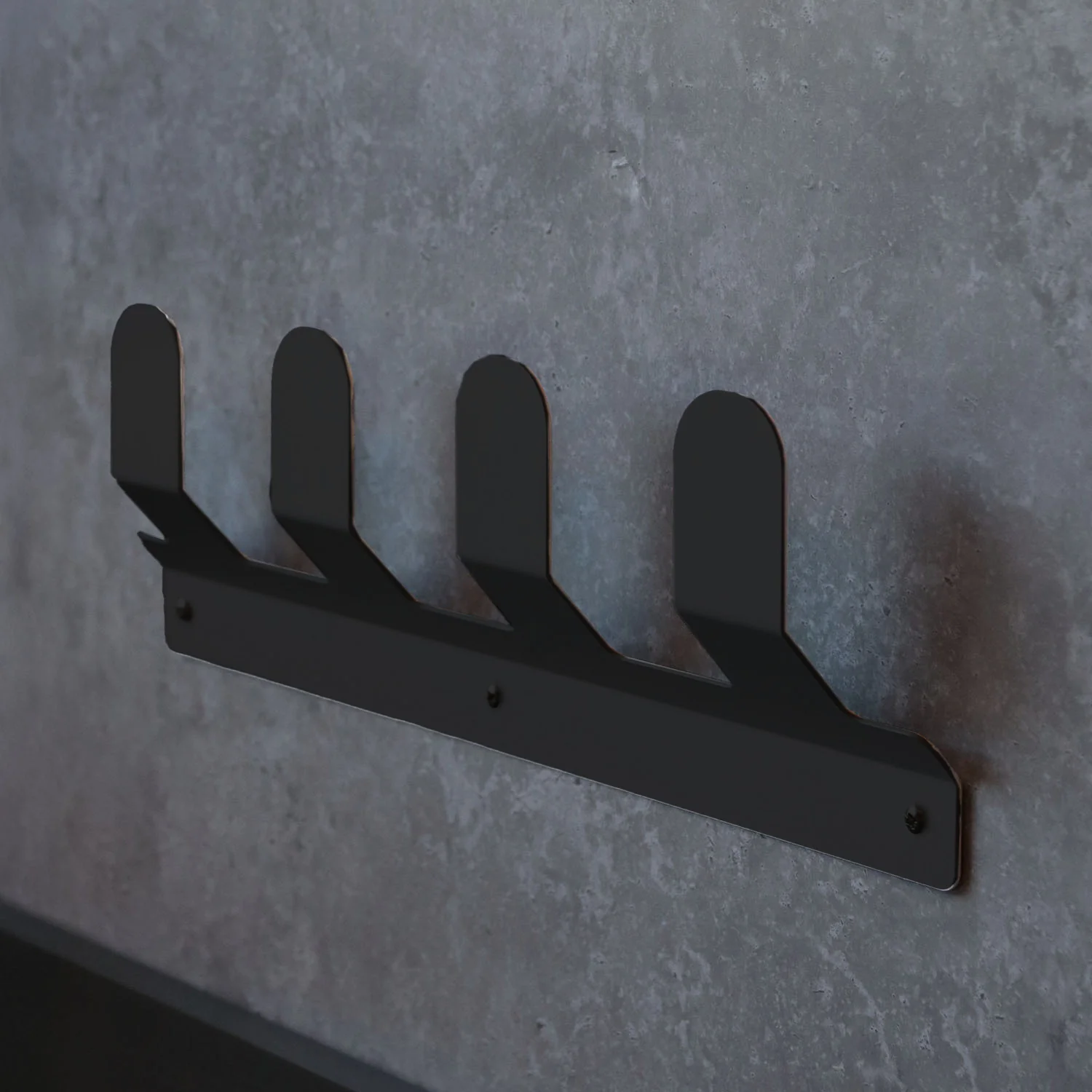 Okunaii™ Slot-On Wall Mount Steel Shoe Storage Rack - Image 8