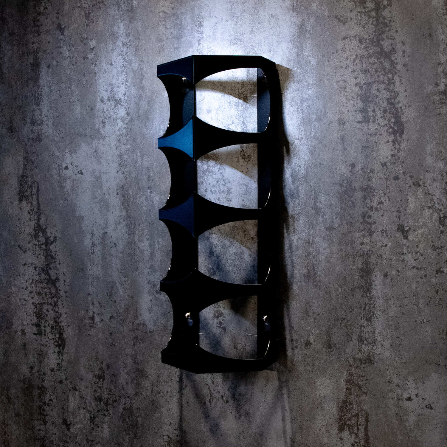 Okunaii™ Wall Mount Contemporary Showcase Wine Rack (4 Bottle Capacity) - Image 15