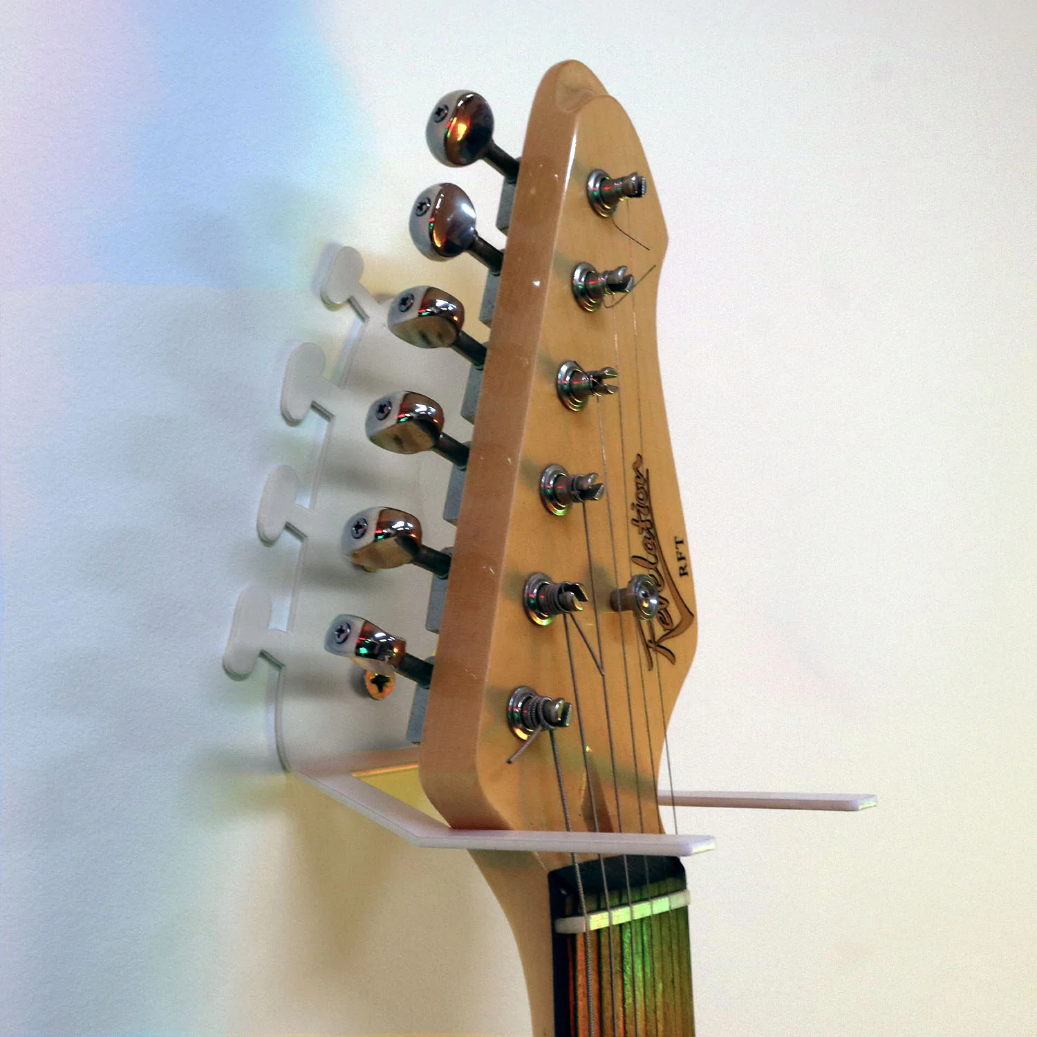 Okunaii™ Wall Mount Guitar Hanger - Guitar Head Design - Image 10