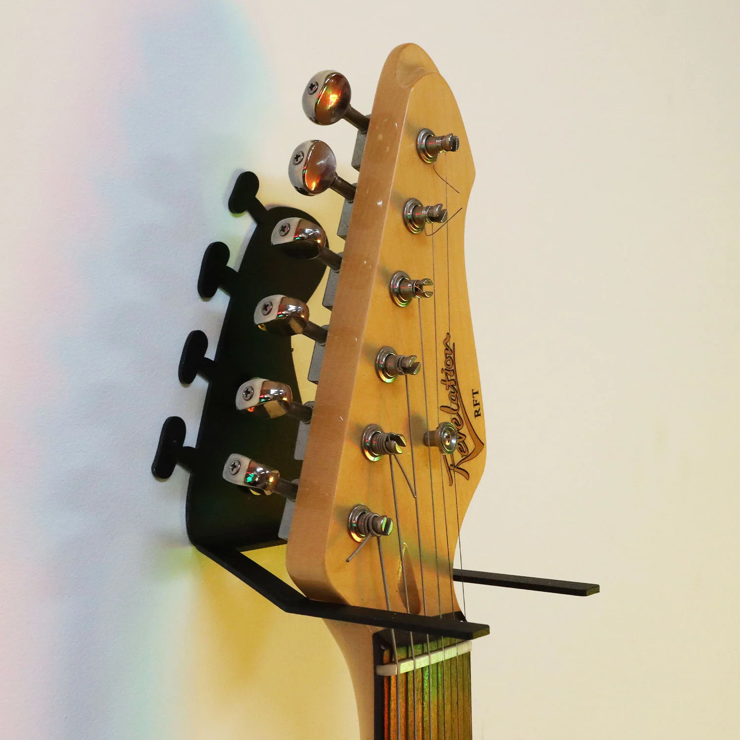 Okunaii™ Wall Mount Guitar Hanger - Guitar Head Design - Image 3