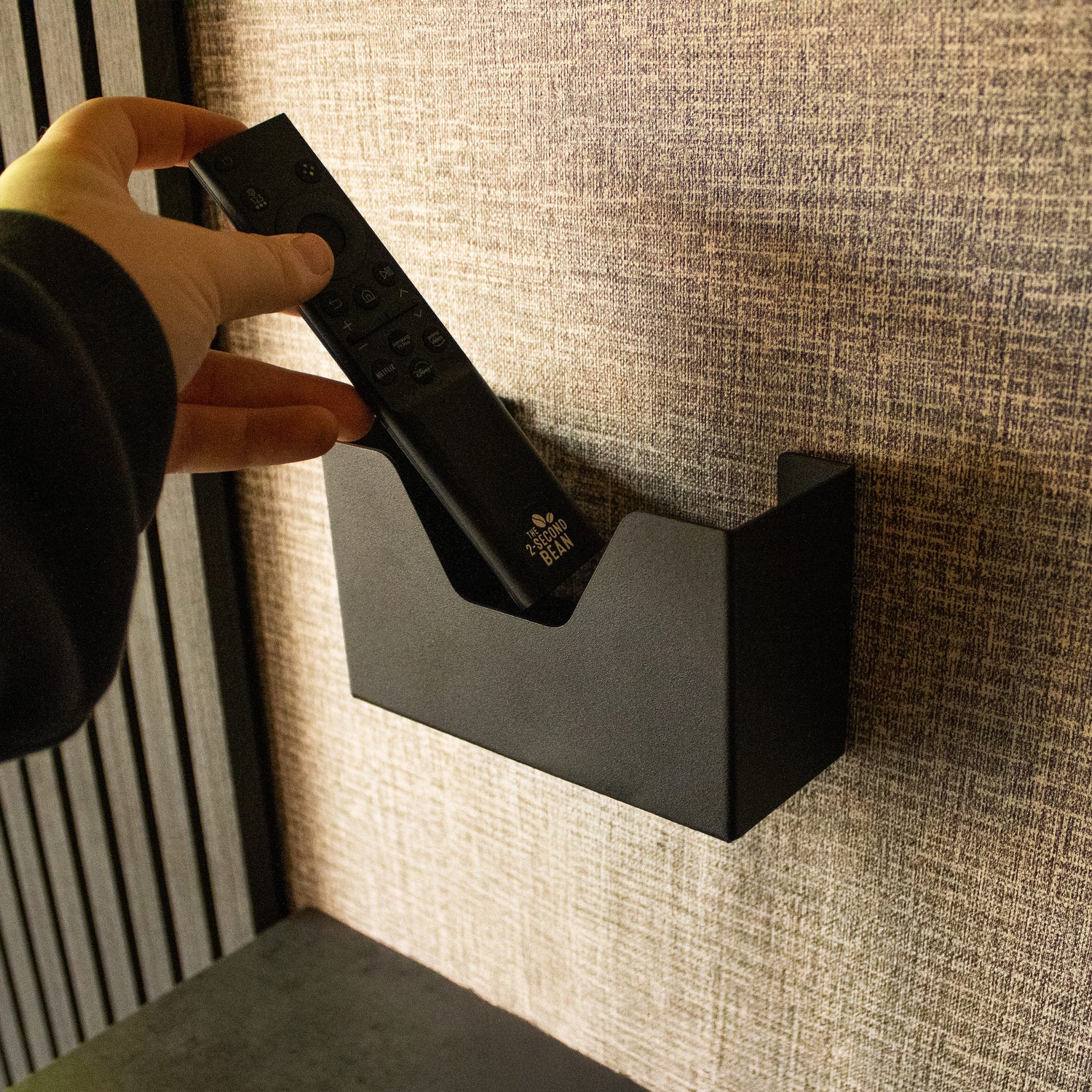Okunaii Wall Mount Remote Control Caddy Holder - Image 3