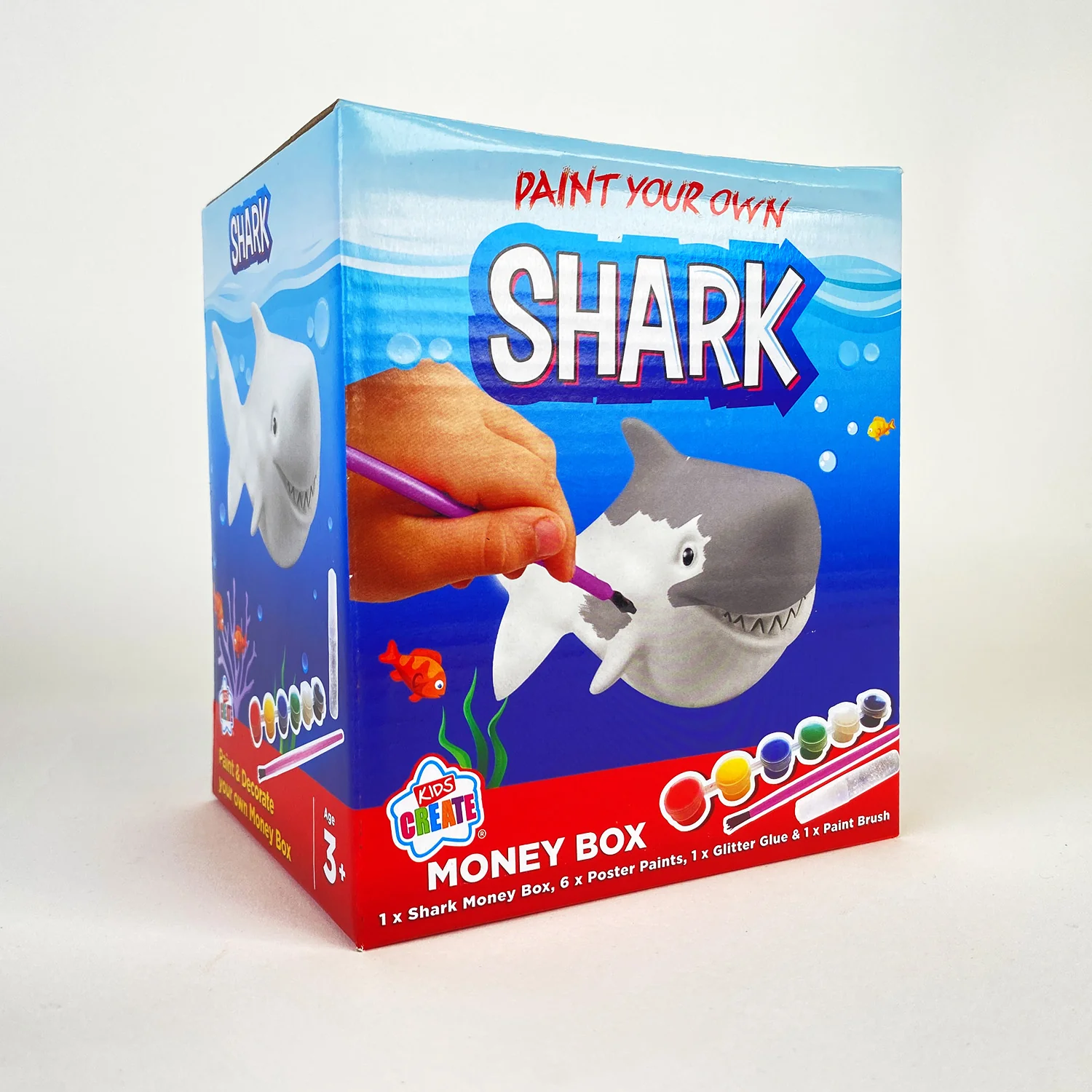 Paint Your Own Money Box - Shark or Robot - Image 9