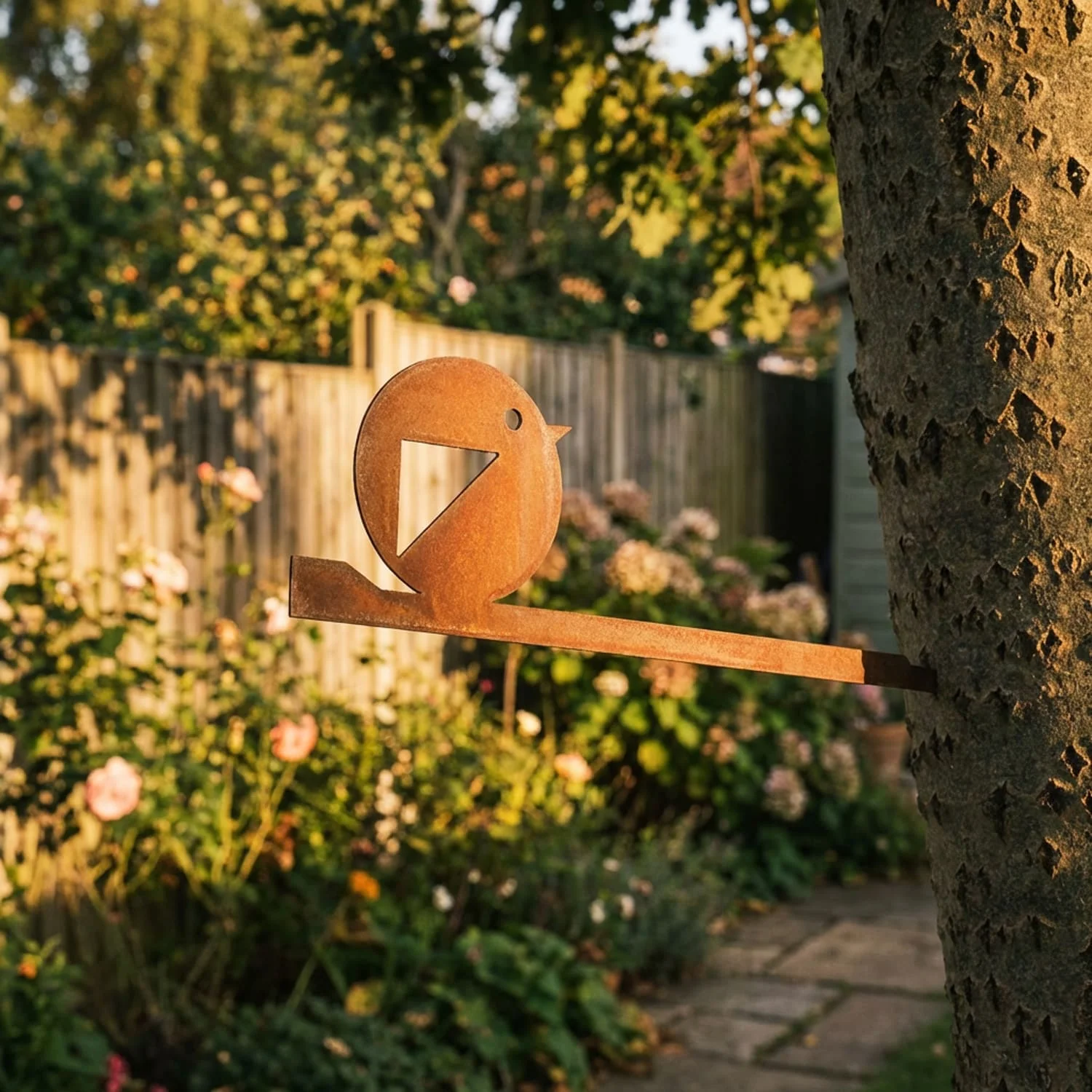 Bellamy Bauhaus-Style Bird Tree Spike Ornament - Image 5