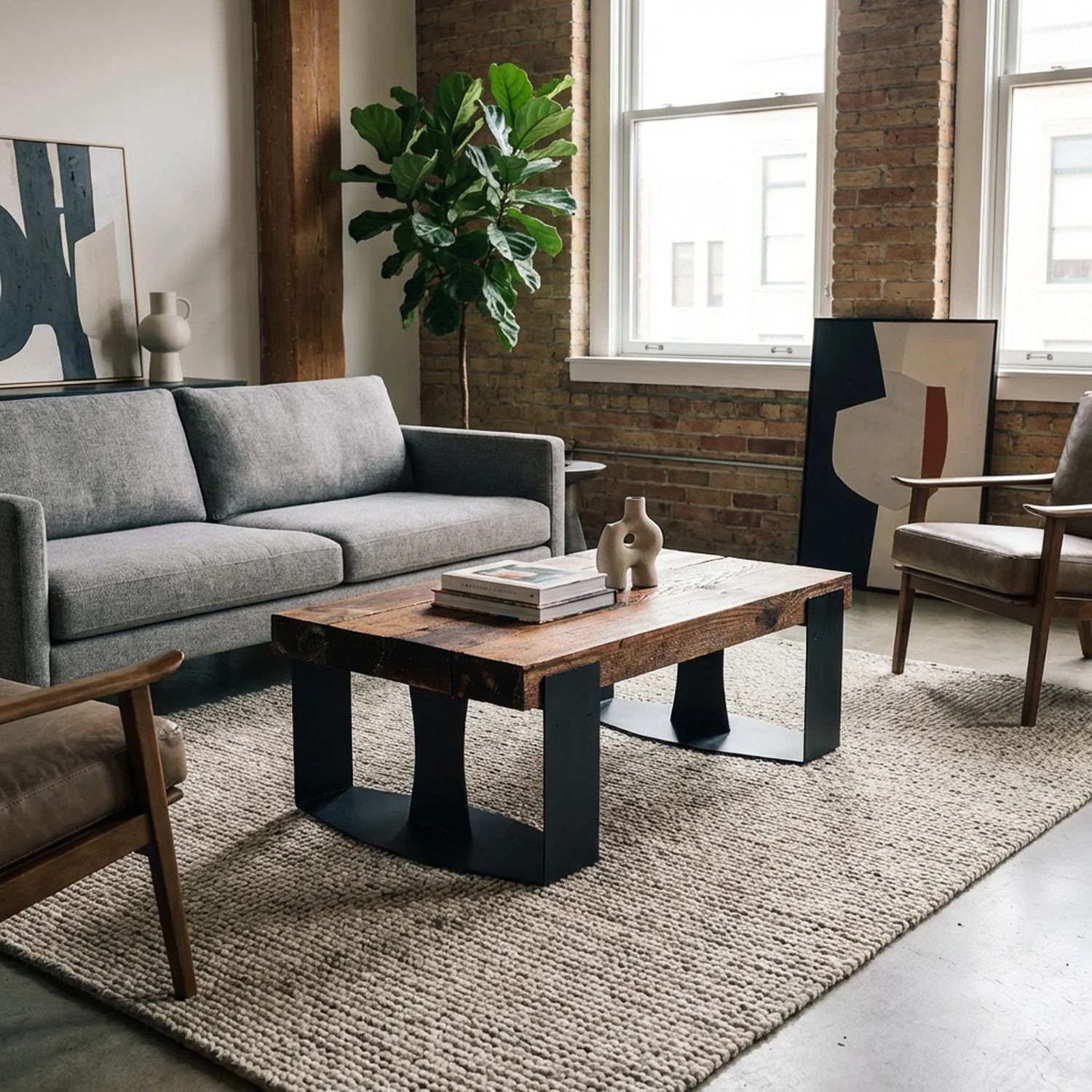 SleeperFit LightGauge Indoor & Outdoor Large Railway Sleeper Coffee Table - Image 11