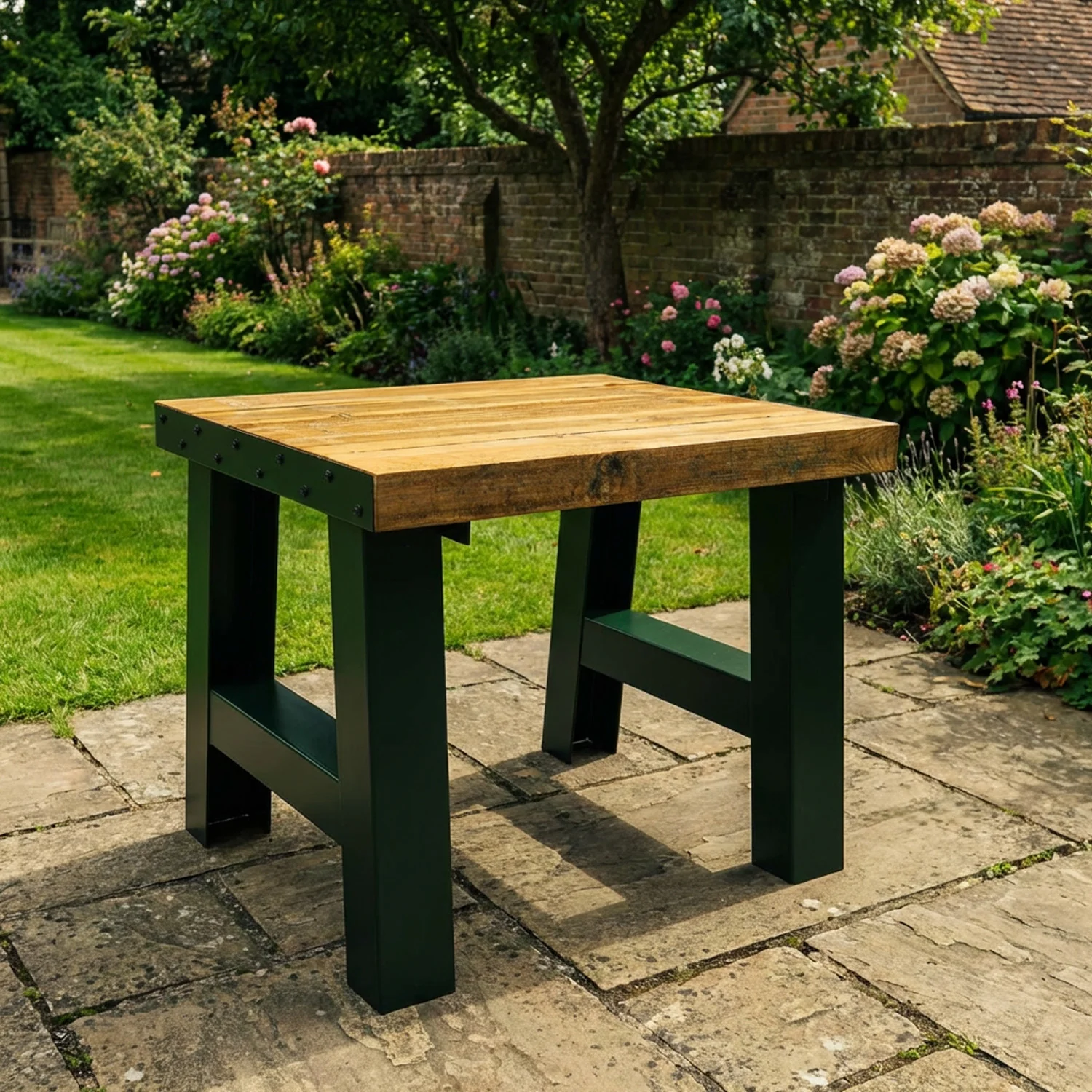 SleeperFit LightGauge Outdoor & Garden Timber Railway Sleeper Table - Image 23