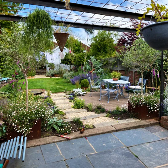 Bellamy Square Rustic Steel Planter - Image 7