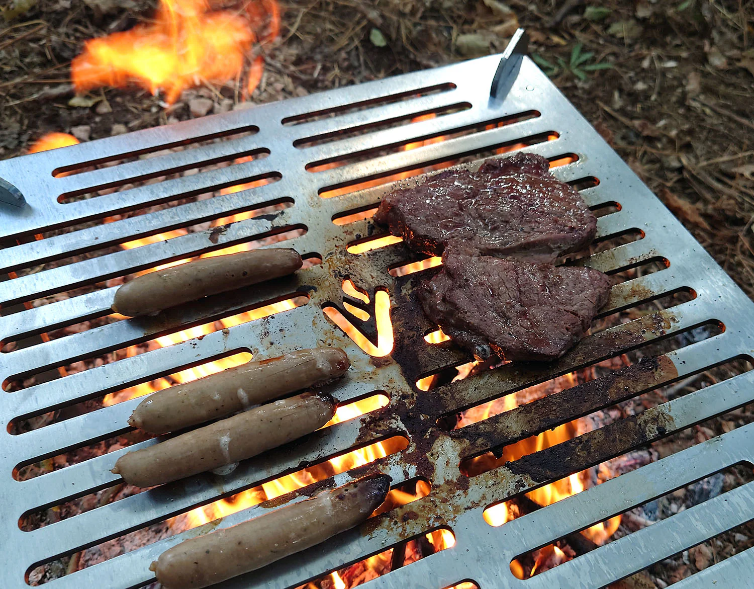 Volcann™ Ferox Open Fire Grill & Cooktop BBQ - Image 9