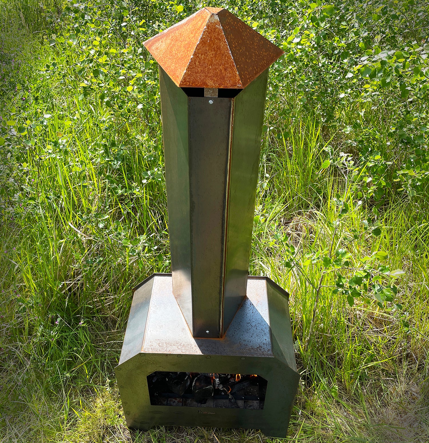 Volcann™ Ignis Small Chiminea & Patio Heater - Image 11