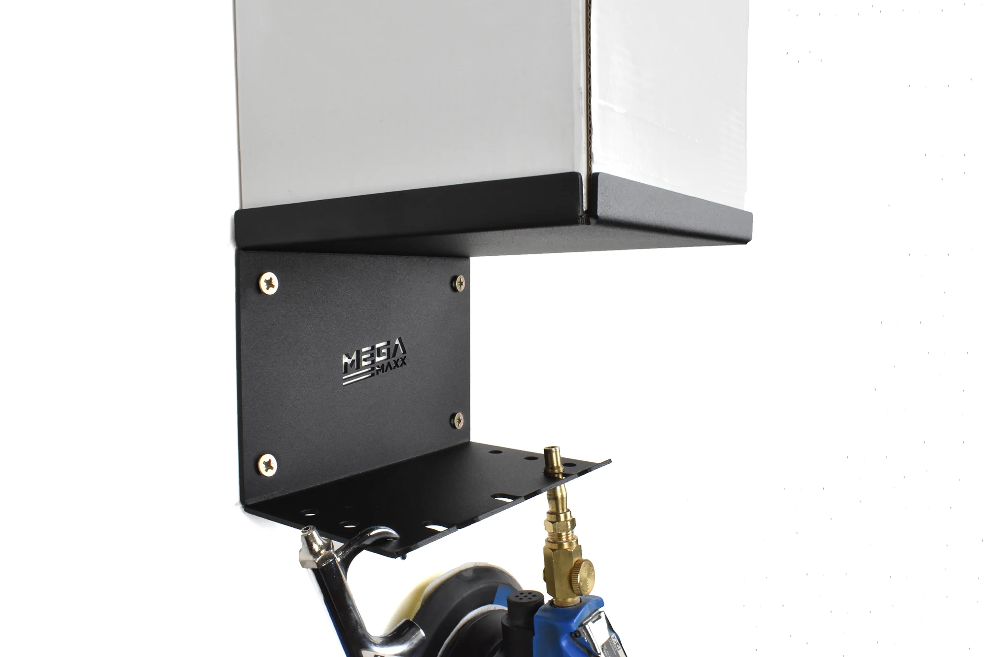 MegaMaxx UK™ Wall Mount Air Tool Storage & Sander Shelving Unit - Image 6