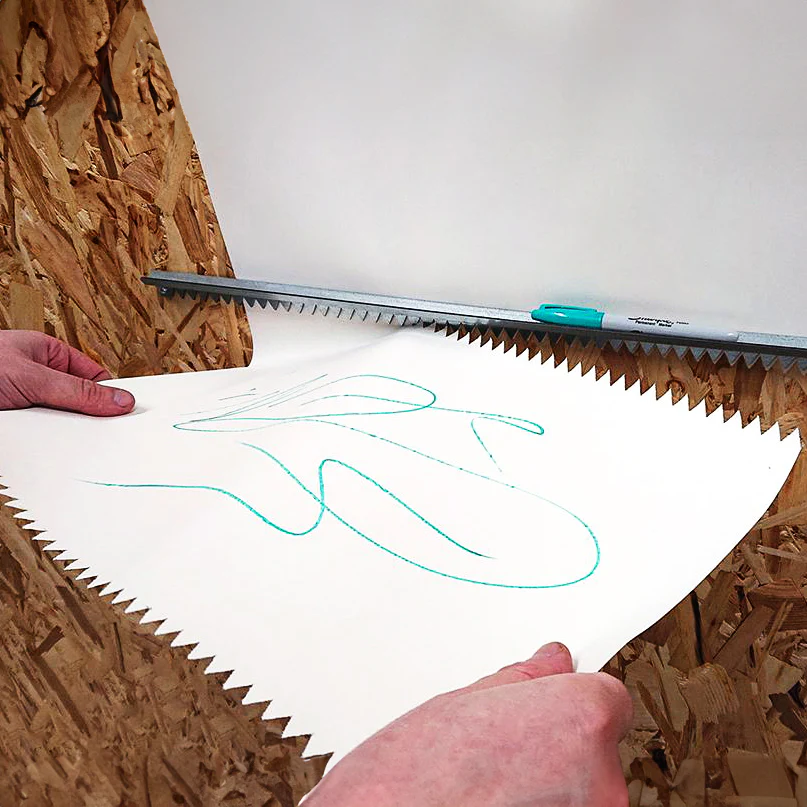 Craftsadora Wall Mount Drawing Paper Roll Dispenser - Image 9
