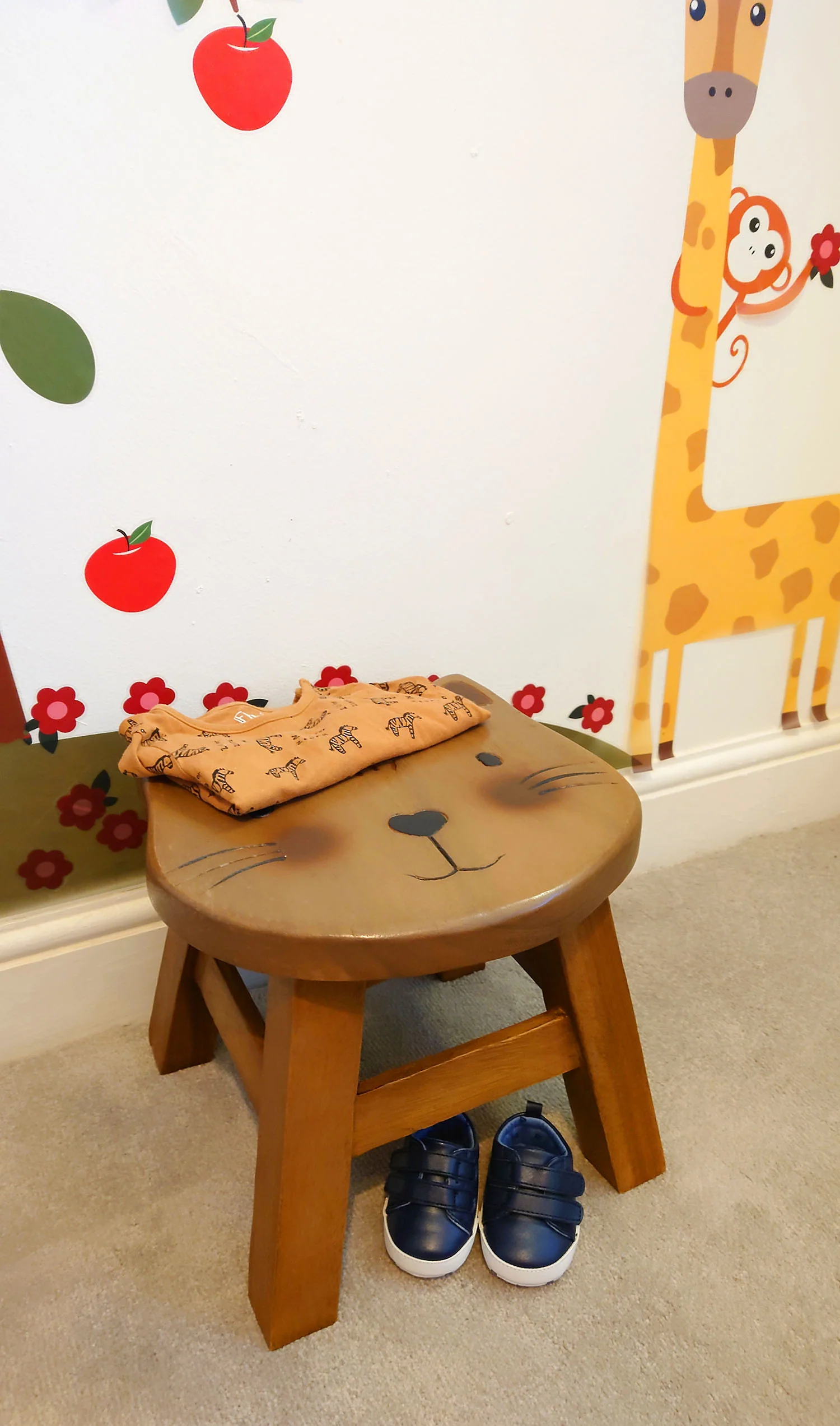 Kids Fun Wooden Footstool (3 Designs Available) - Image 6